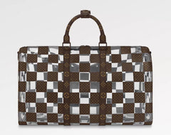 Louis Vuitton X Virgil Abloh LV Chess Keep-all 50 Bag
