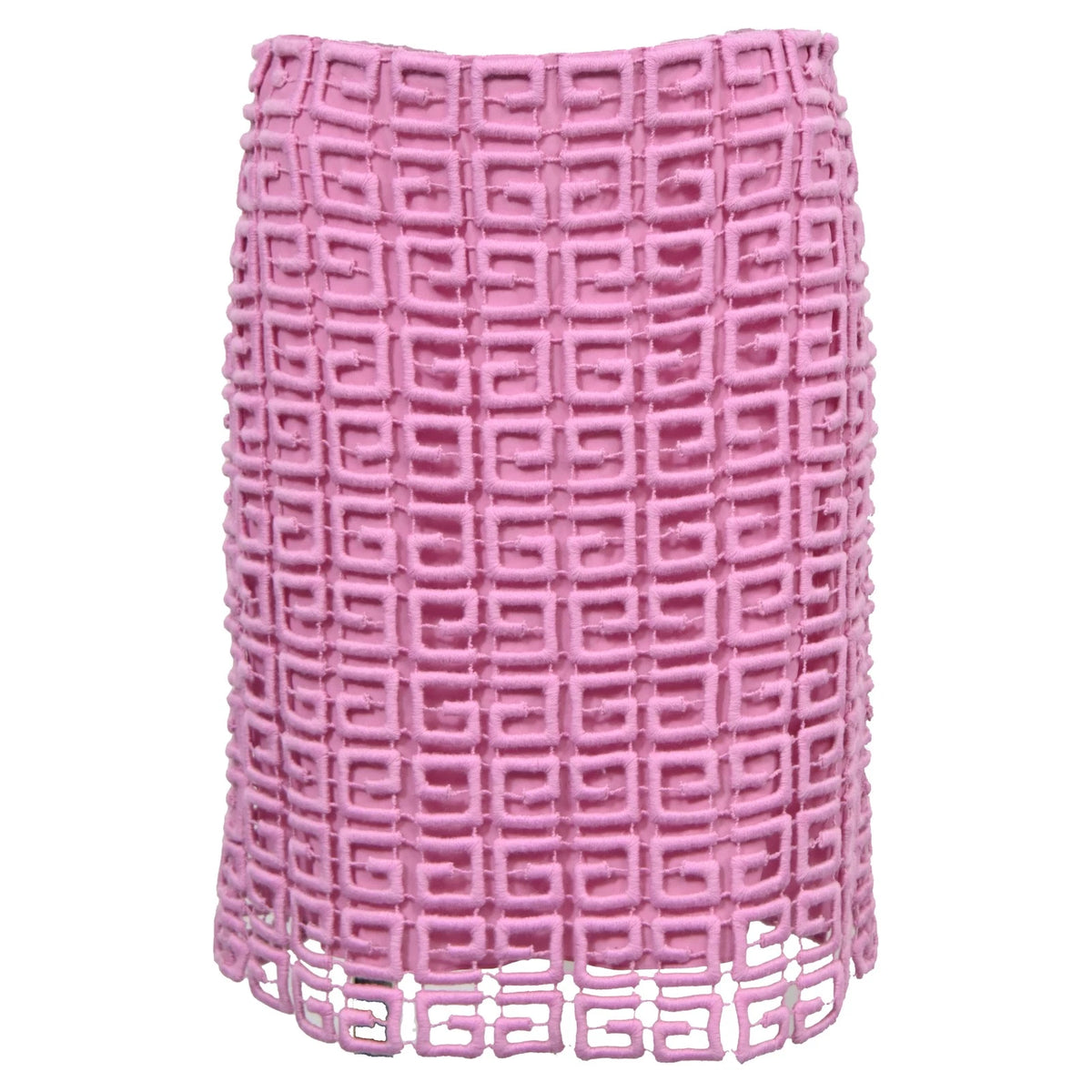 Givenchy Guipure 4G Lace Mini Skirt