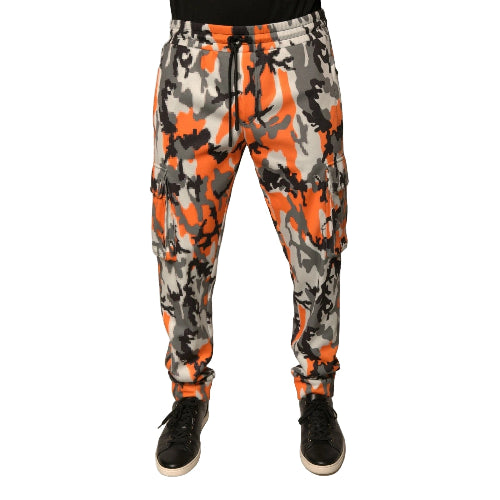 Dolce & Gabbana DG Camouflage Cargo Joggers