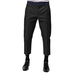 Black pants on a white background