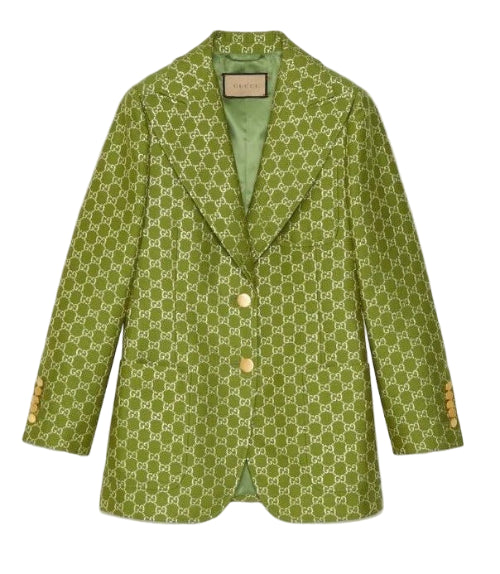 Gucci GG Wool Lame Blazer/Jacket