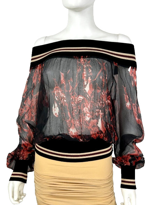 Jean Paul Gaultier Silk Top