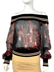 Jean Paul Gaultier Silk Top