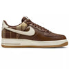 New Nike Air Force 1 '07 LX Cacao Plaid/Brown US Men's