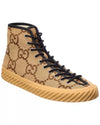 Gucci Jumbo Gg Canvas High-Top Sneaker Men's