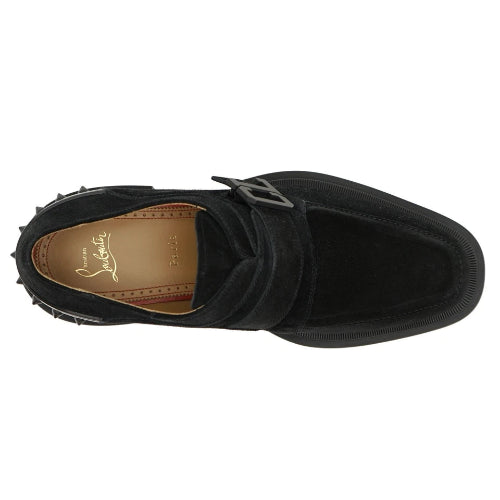 Christian Louboutin CL Our Georges Black Suede Shoes
