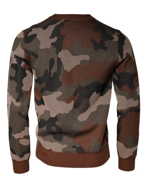 Dolce & Gabbana Camouflage Pullover Shirt