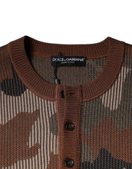 Dolce & Gabbana Camouflage Pullover Shirt