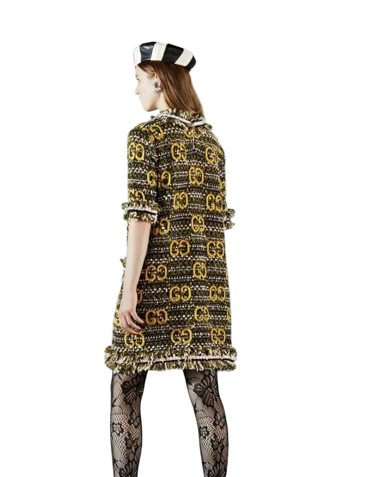 Gucci GG Wool Mohair Dress