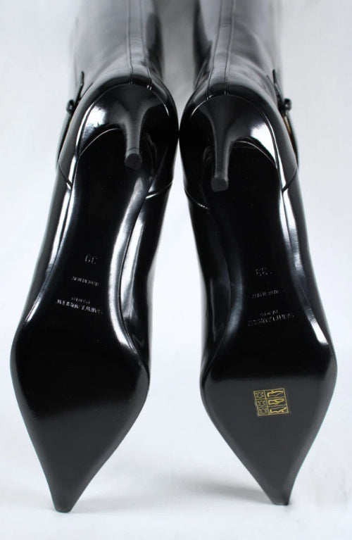 Saint Laurent Lee Knee-High Boots