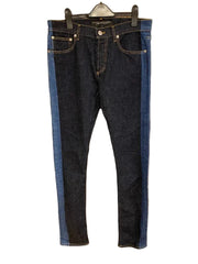 Alexander McQueen Dark Denim JeanSide Stripe Sample Made Italy