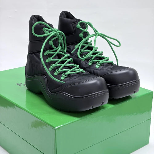 Bottega Veneta Men's Puddle Bomber Boots Black