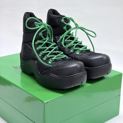 Bottega Veneta Men's Puddle Bomber Boots Black