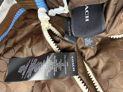 Coach Reversible Shearling Puffer Jacket