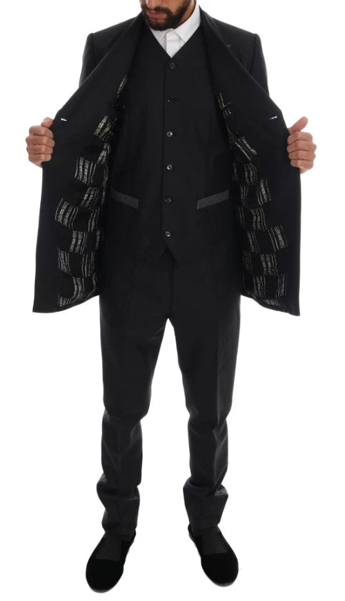 Dolce & Gabbana Double Breasted 3 Piece Pant Suit