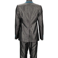 Dolce & Gabbana Jacquard Double Breasted Suit