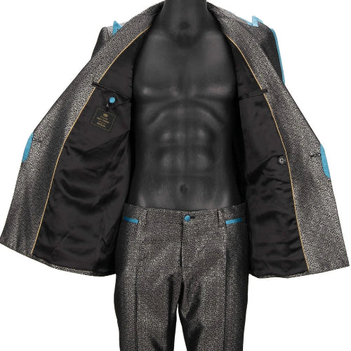 Dolce & Gabbana Jacquard Double Breasted Suit