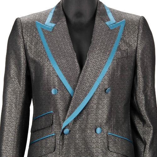 Dolce & Gabbana Jacquard Double Breasted Suit