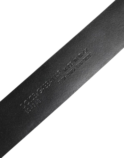 Dolce & Gabbana DG Exotic Leather Buckle Belt