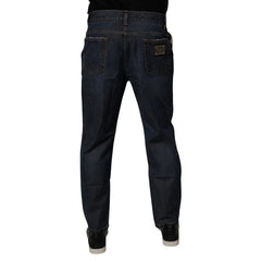 Dolce & Gabbana Floral Denim Jeans