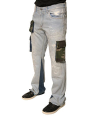 Dolce & Gabbana Cargo Straight Denim Jeans
