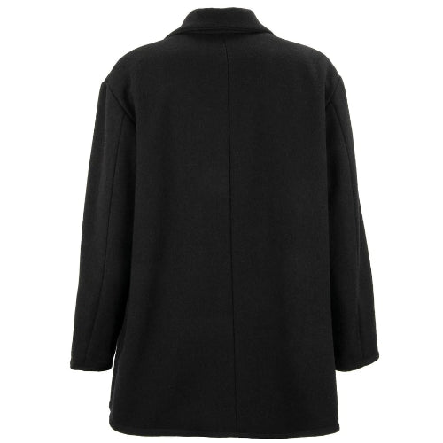 DOLCE & GABBANA Men's Double Breasted Virgin Wool Pea Coat