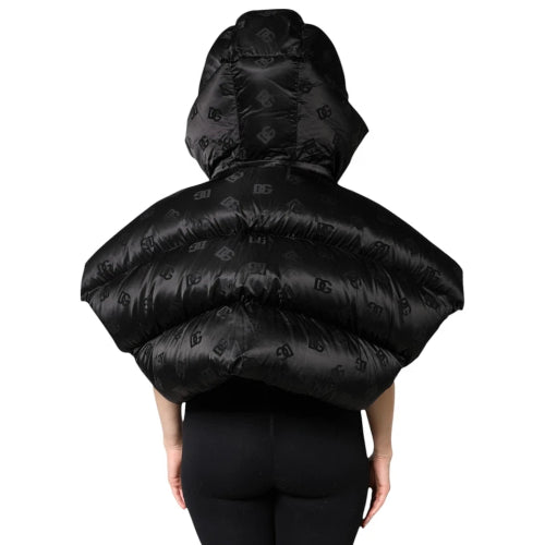 Dolce & Gabbana DG Cropped Hooded Jacket