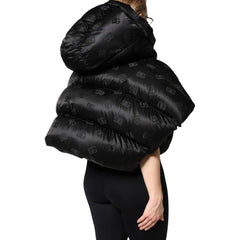 Dolce & Gabbana DG Cropped Hooded Jacket