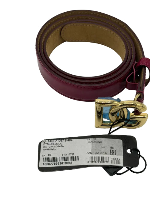 Dolce & Gabbana DG Leather Belt