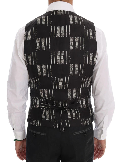 Dolce & Gabbana Double Breasted 3 Piece Pant Suit