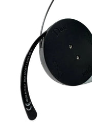 Dior Sport 1 KJ1VA Y2k Black-Silver Mask Shield Wrap Sunglasses Frame