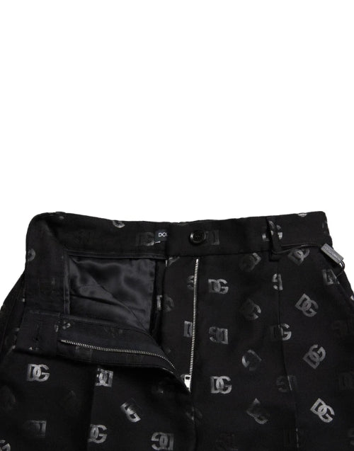 Black jacket with patterned design on a white background