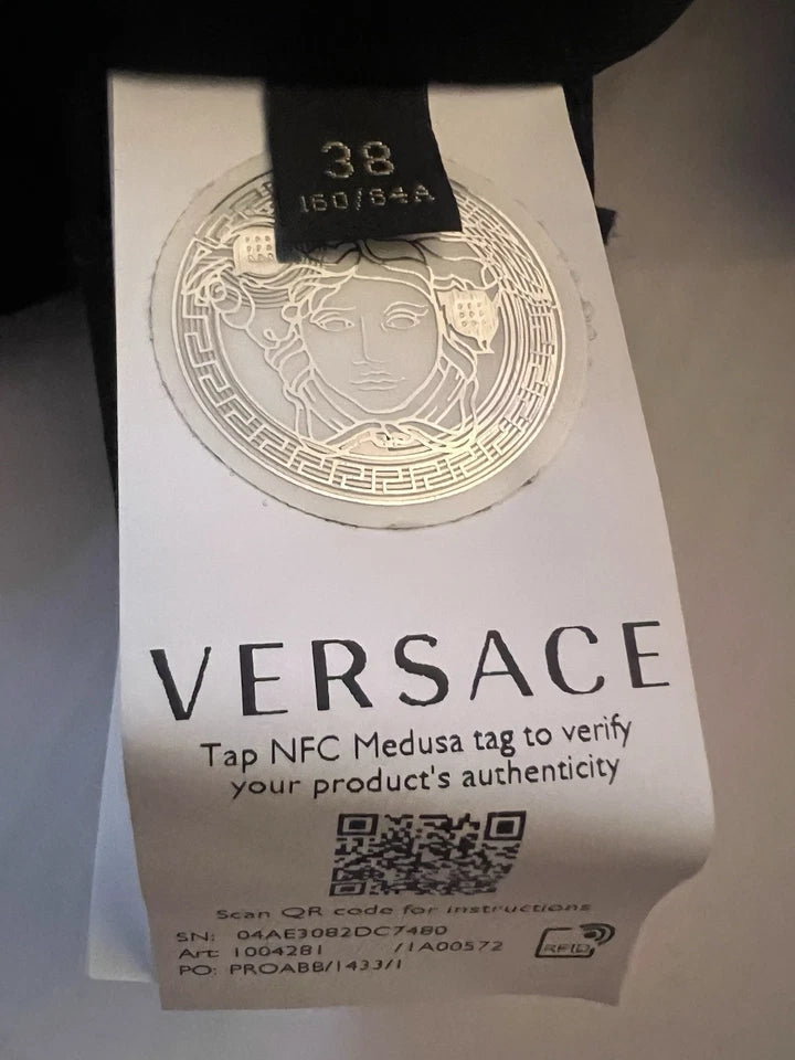 Fendace X Versace X Fendi Cutout Cocktail Dress