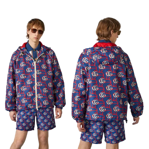 GUCCI GG ANCHOR HOODED JACKET