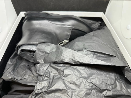 Givenchy Squared Ankle Calf Leather Boots