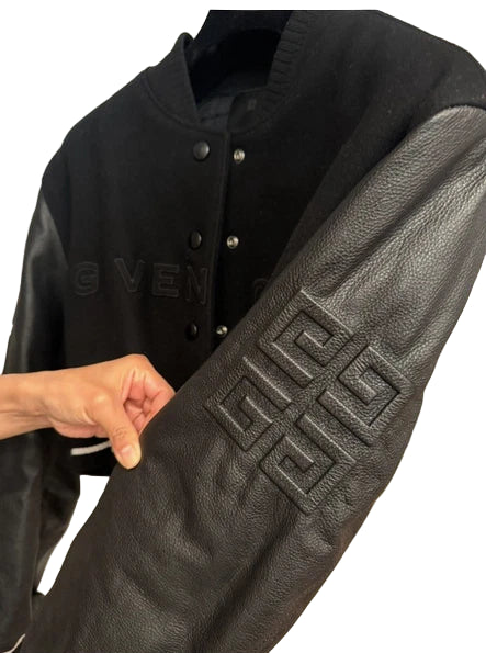 Givenchy Crop Varsity Jacket