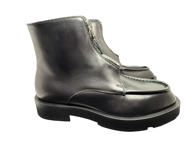 Givenchy Squared Ankle Calf Leather Boots