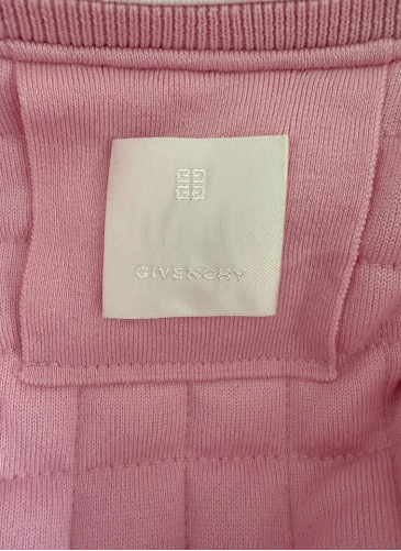 Givenchy Pink Varsity Wool Bomber Jacket