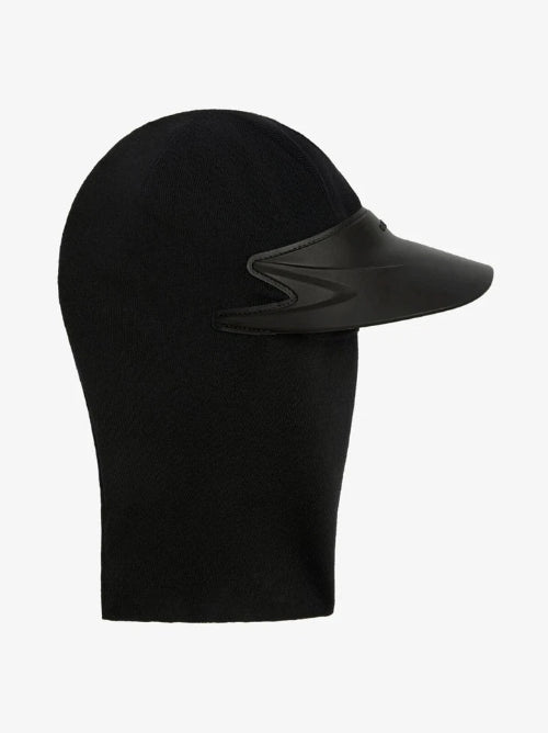 Givenchy Wool Knitted Balaclava Visor - Black BNWT