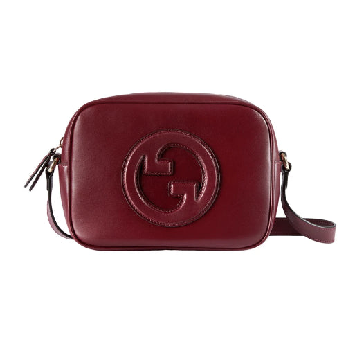 Gucci Rosso Ancora Red Leather Shoulder Bag