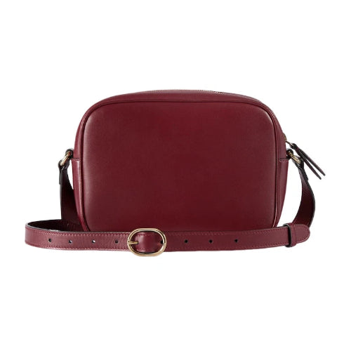 Gucci Rosso Ancora Red Leather Shoulder Bag