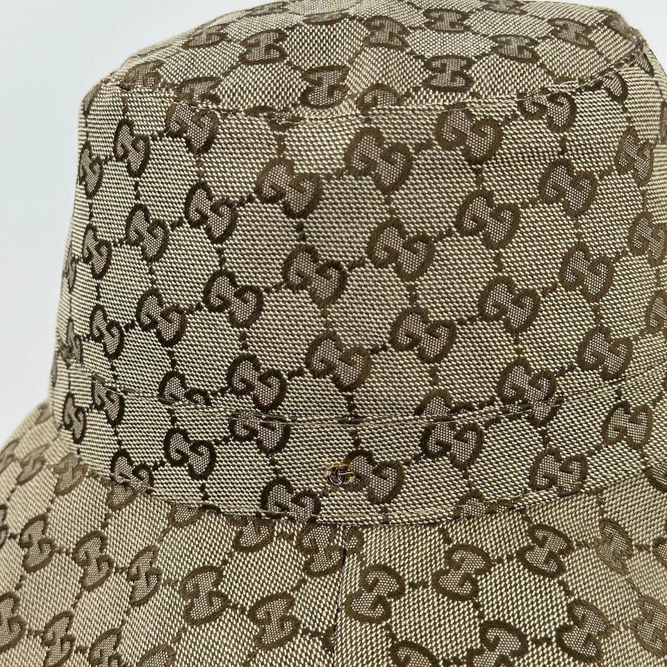 Gucci GG Monogram Women's Wide Brim Bucket Hat