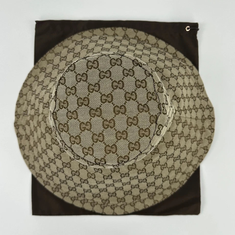 Gucci GG Monogram Women's Wide Brim Bucket Hat