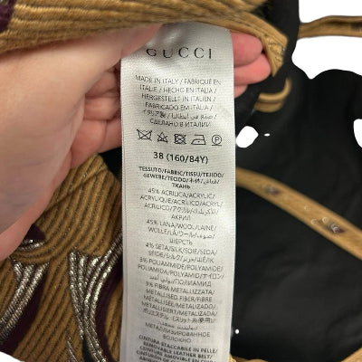 Gucci Graphic Crane Mini Dress