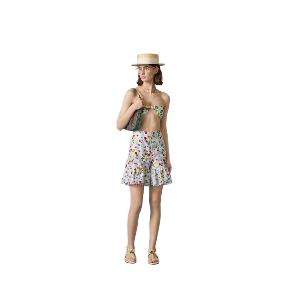 Gucci Cherries Print Bikini Set