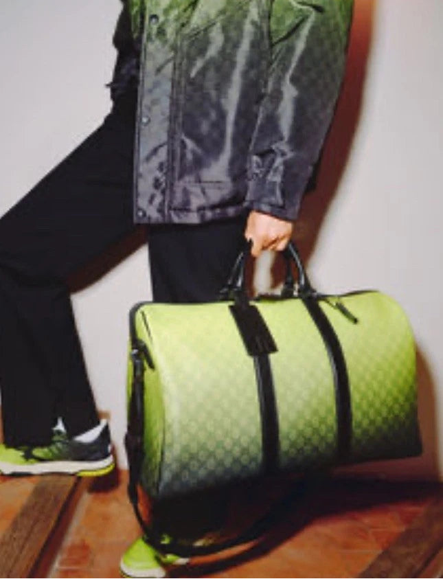 Gucci GG Green Chroma Medium Duffle Bag - BNWT