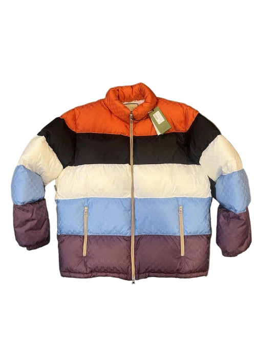Gucci GG Color-Block Down Jacket