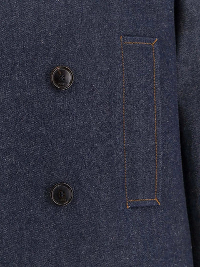 Gucci Men's Blue Denim Double Breasted Jacket - BNWT