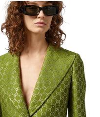 Gucci GG Wool Lame Blazer/Jacket