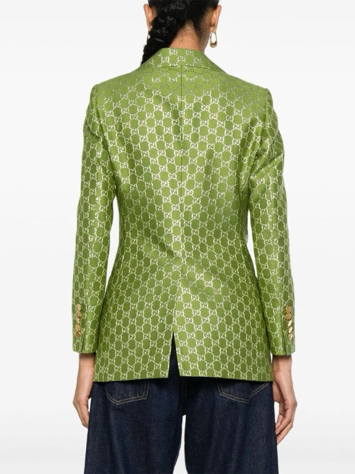 Gucci GG Wool Lame Blazer/Jacket